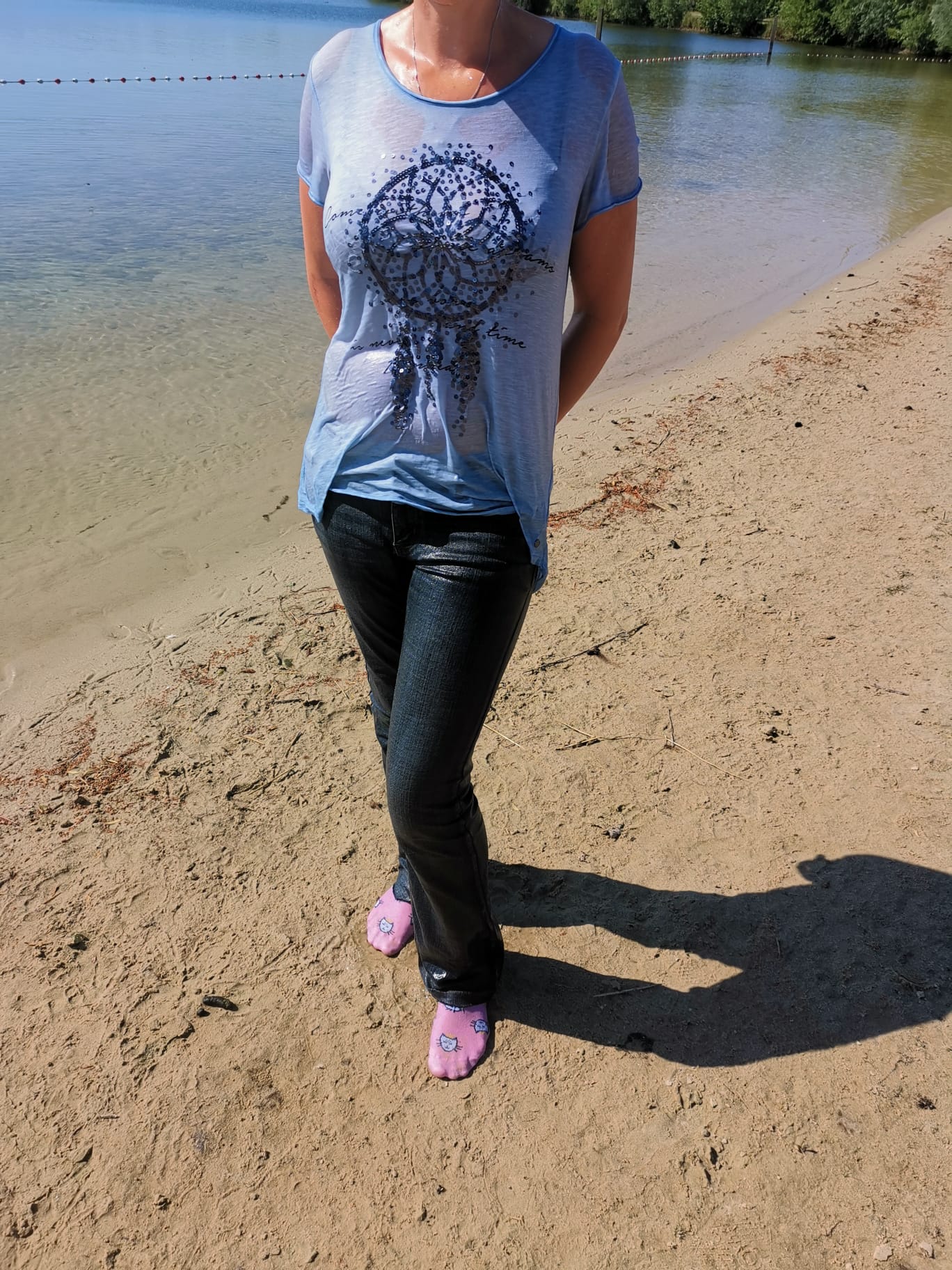 Jeans am See